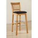 Barová stolička dubová 02c